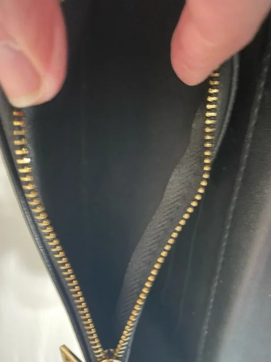 bebe Black Quilted Crossbody with Gold Plate - Picture 6 of 9